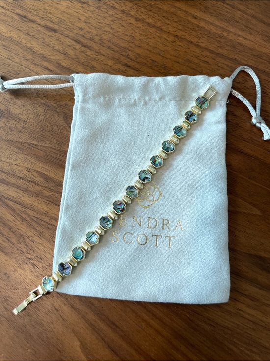 Kendra Scott Jewelry - Kendra Scott Retired Color Bar Bracelet Abalone